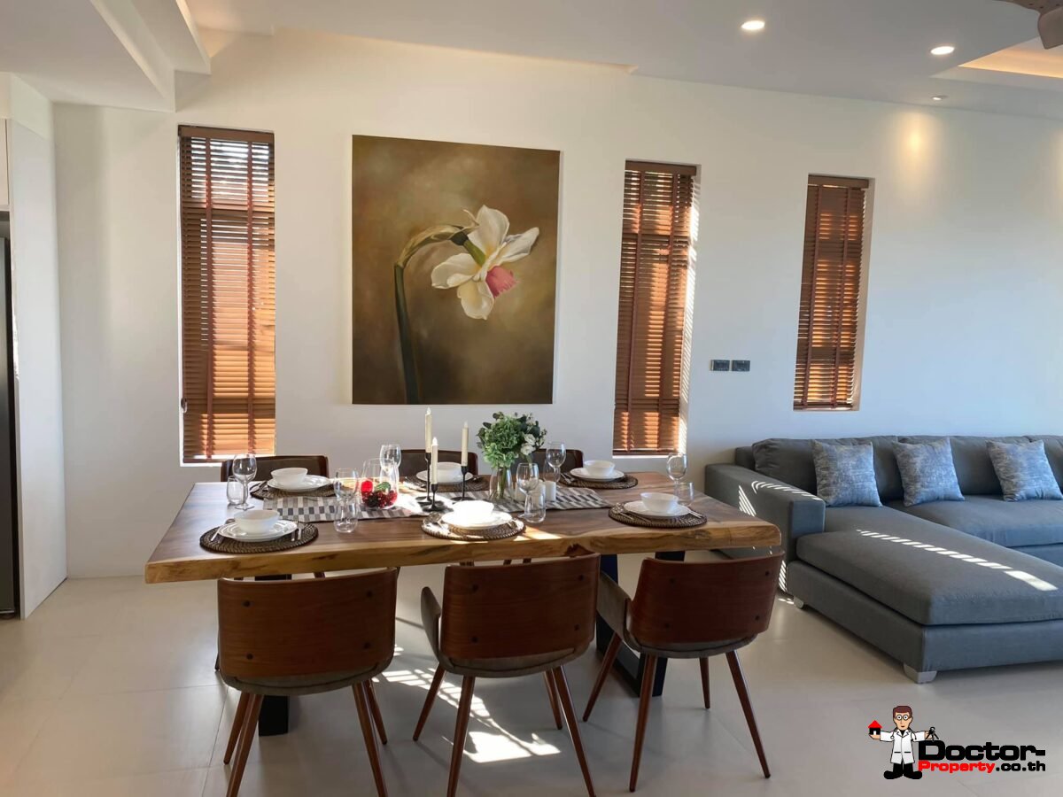 3 Bed Sea View Villa – Near Fisherman’s Village, Koh Samui – For Sale